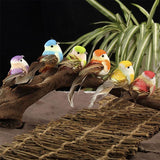 Artificial Feather Bird Crafts ornaments