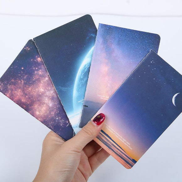 Novelty Moon Star Universe Notebook